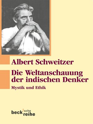 cover image of Die Weltanschauung der indischen Denker
